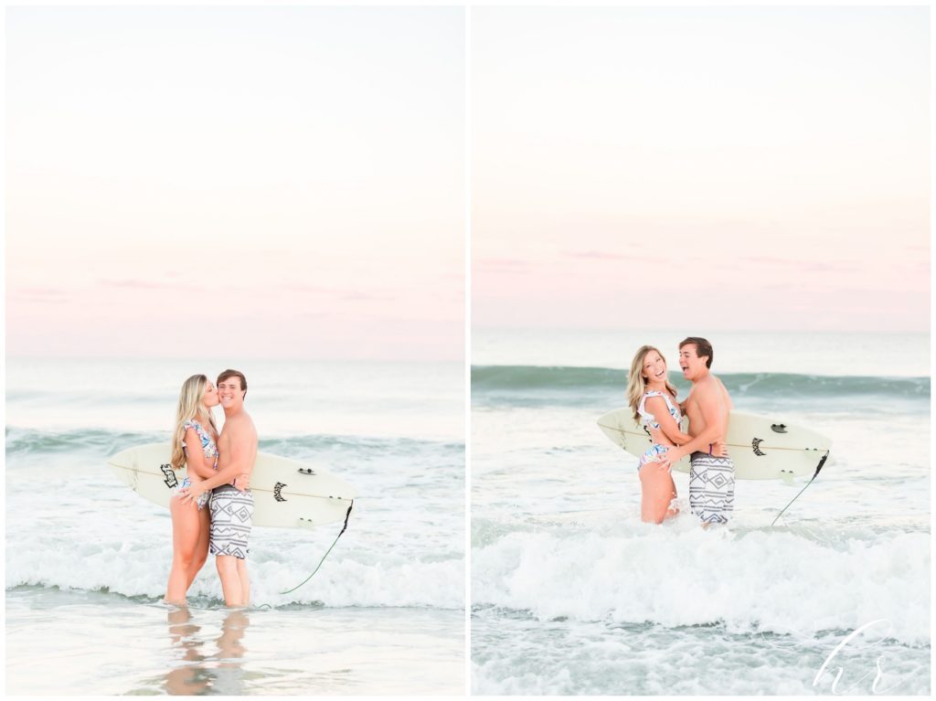 Engagement Photos Surfer Couple Goals 