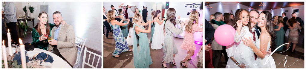 Dance Party on wedding day