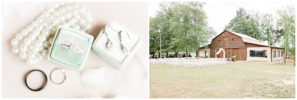 Detailed photos of WildHorse Farms on Wedding Day