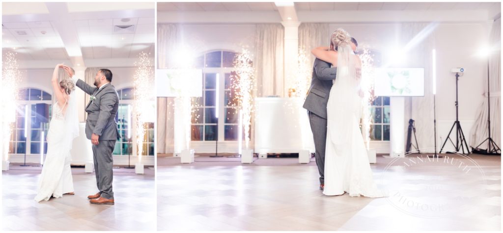 Intimate Weddings at 21 Main Events at North Beach - First Dance Sparklers