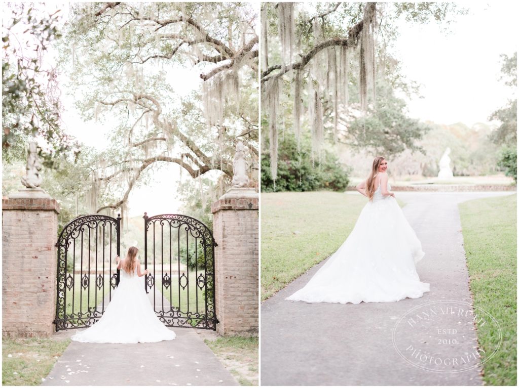 wedding at the holiday cottage, Brookgreen Gardens 