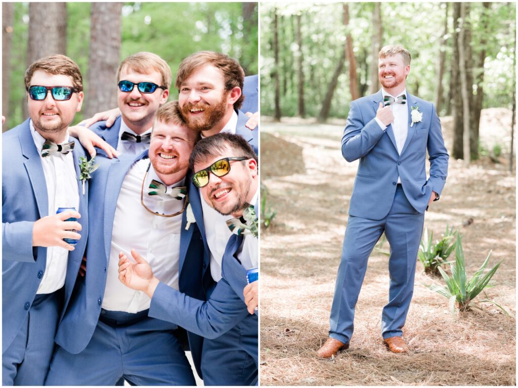 Pineland Place Weddings, Monks Corner, South Carolina Wedding - Boys getting ready