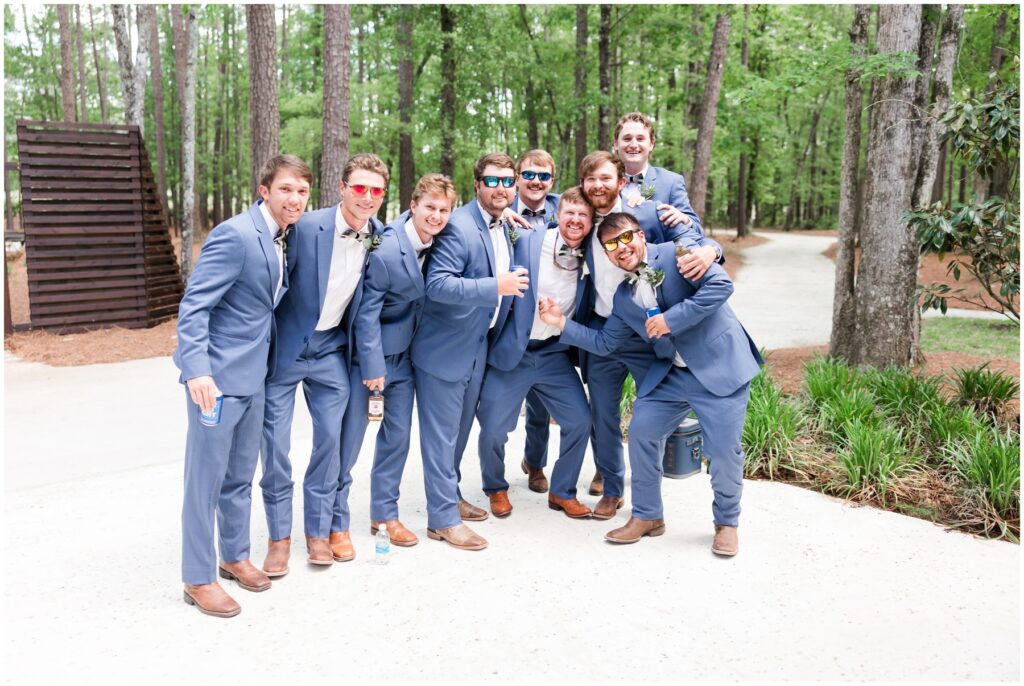 Pineland Place Weddings, Monks Corner, South Carolina Wedding - Boys getting ready