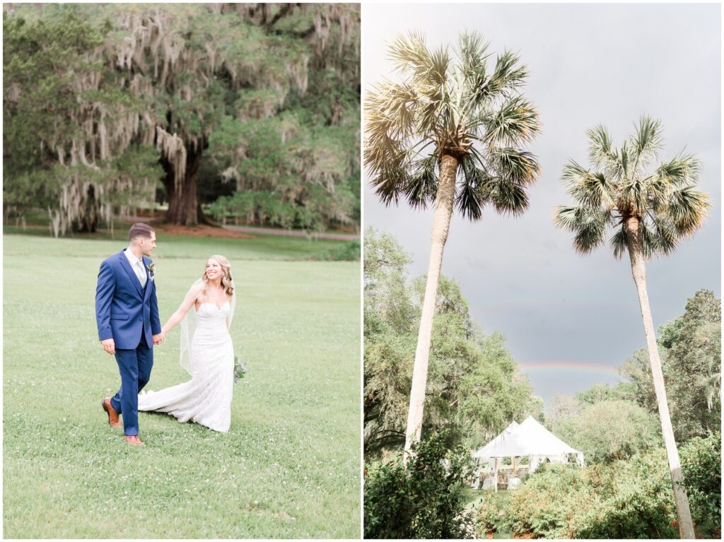 Weddings at Magnolia Plantations and Gardens, South Carolina Charleston ~ Rain on wedding day