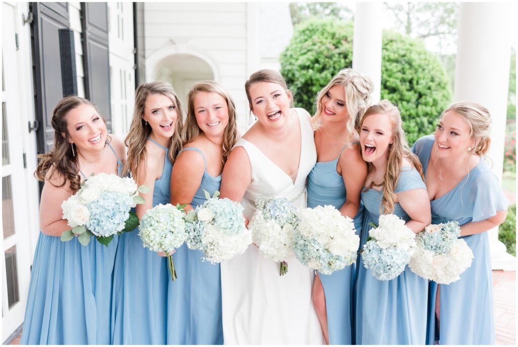 Bridal Party at Pine Lakes Country Club - Southern Charm