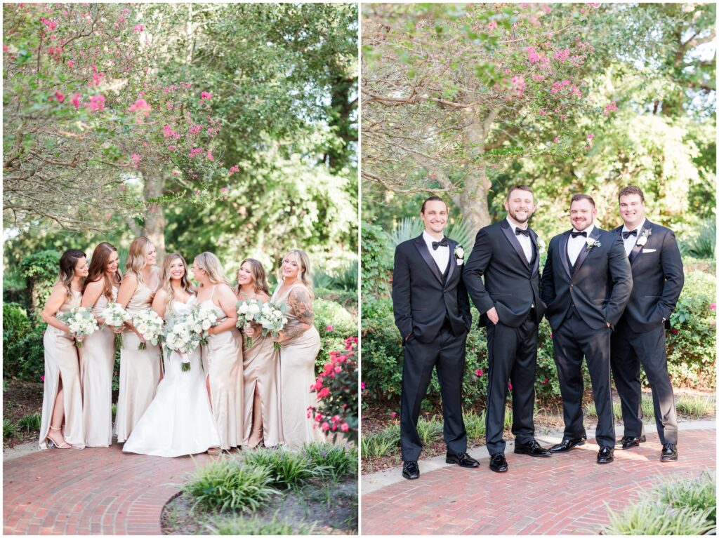 Pine Lakes Country Club weddings on golf course - bridal p arty photos 
