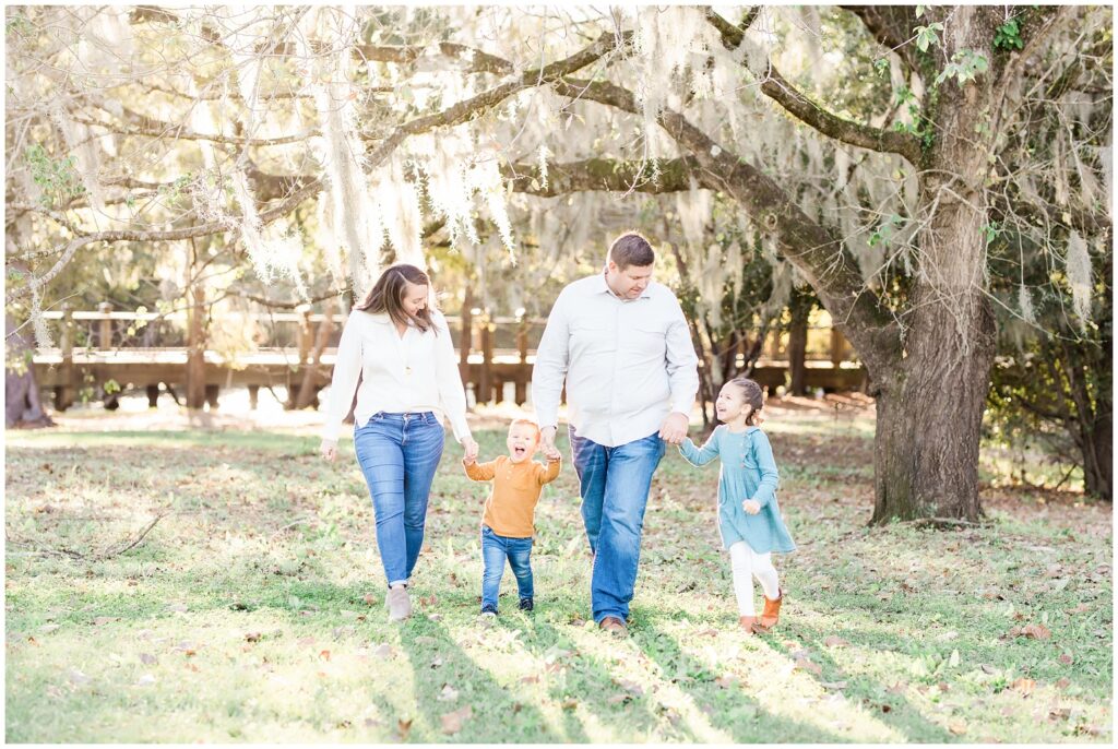 family photos with fall colors.