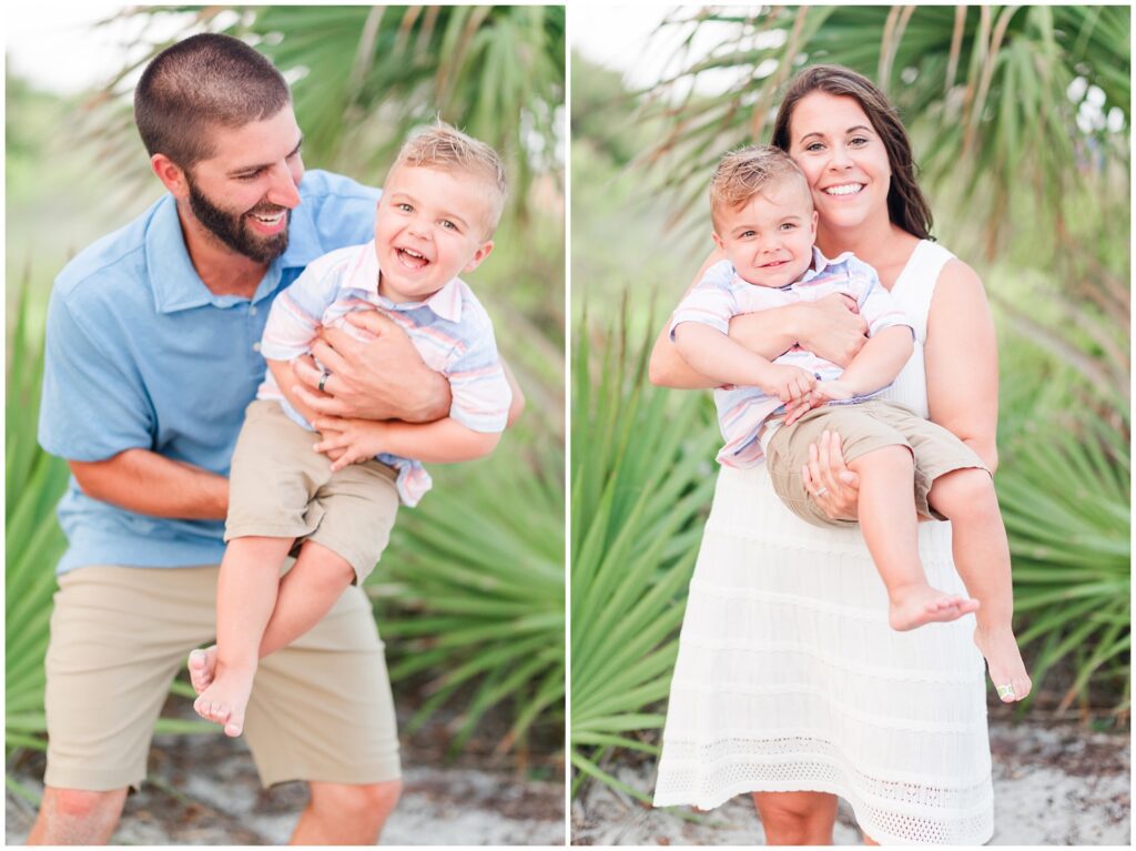 cute family photos in myrtle beach 