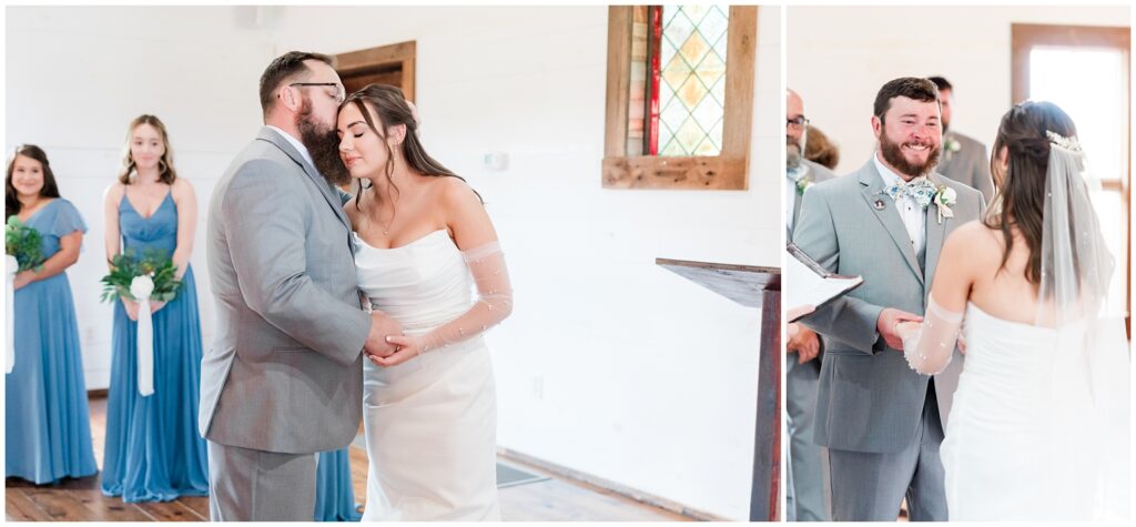 Ceremony at Hidden Acres, Marion, South Carolina. 