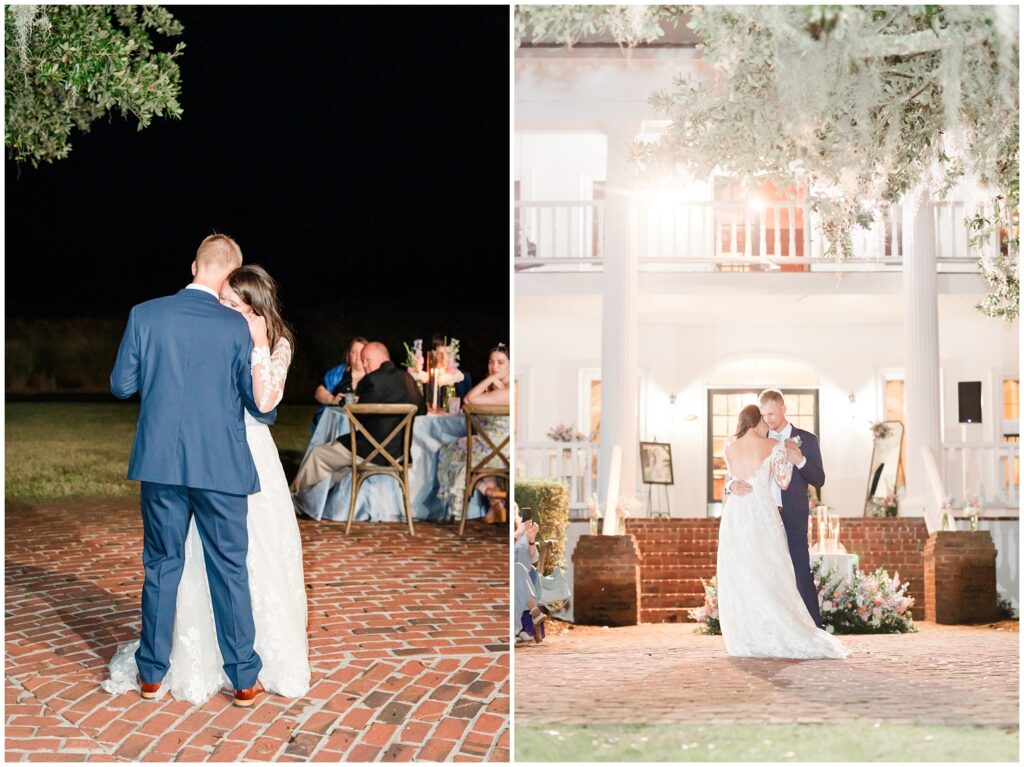 First dance on wedding day