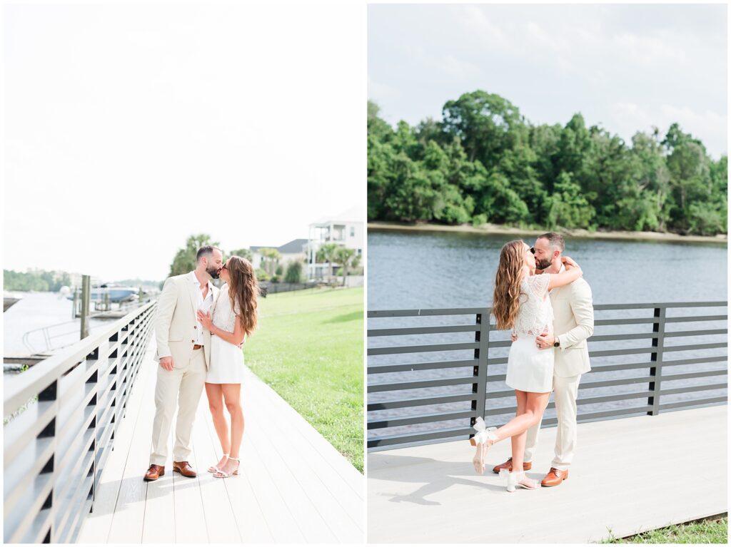 Light and airy wedding florals by Little Shop of Flowers