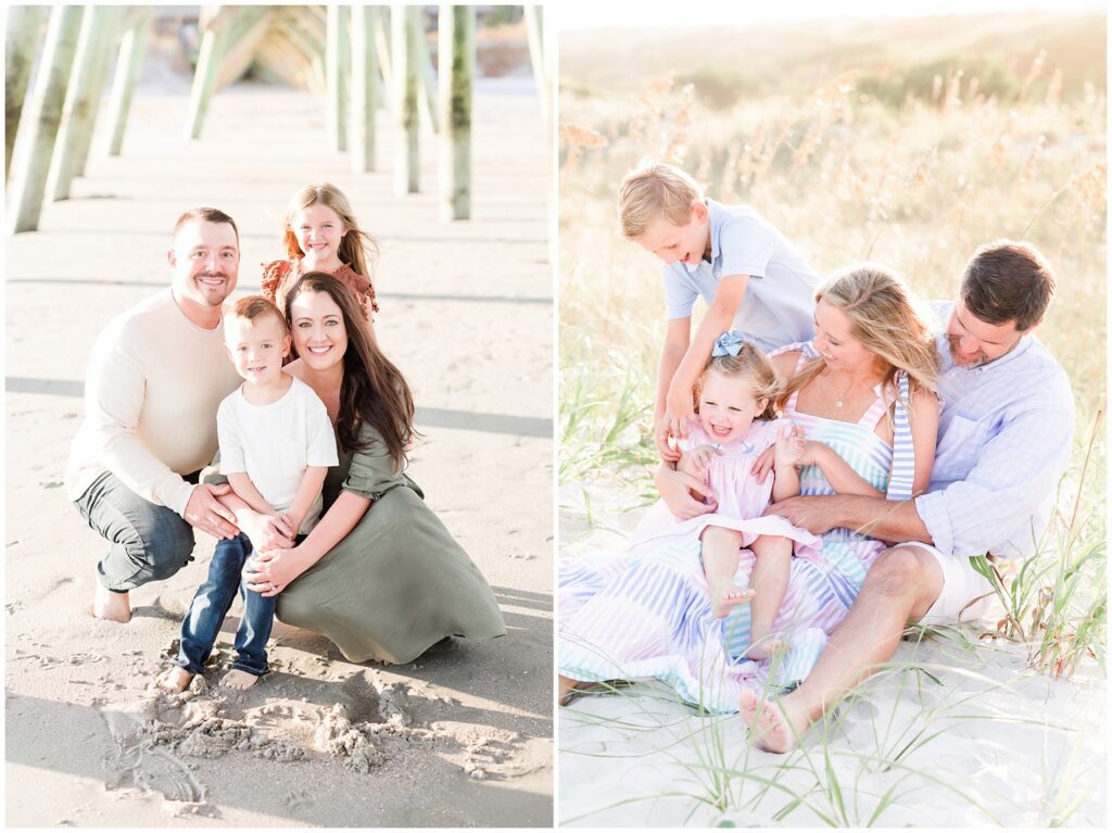 Beach Photography Myrtle Beach family photoshoot