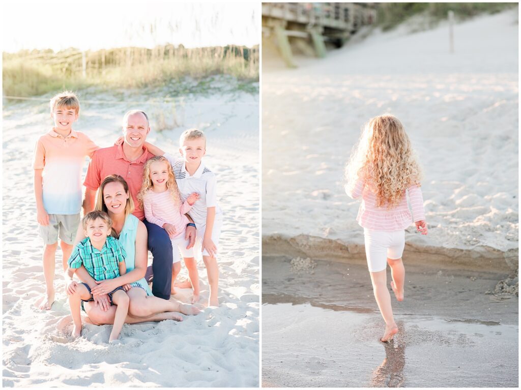 Sunset Family Session in Myrtle Beach