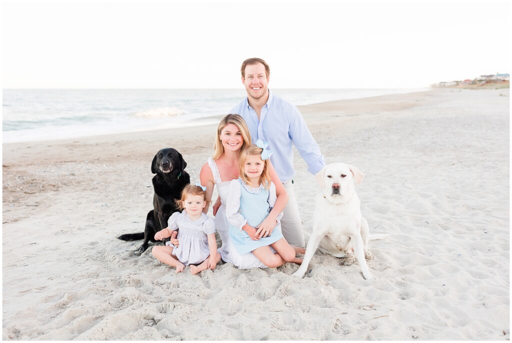 family session at Debordieu Colony Beach in Georgetown, South Carolina