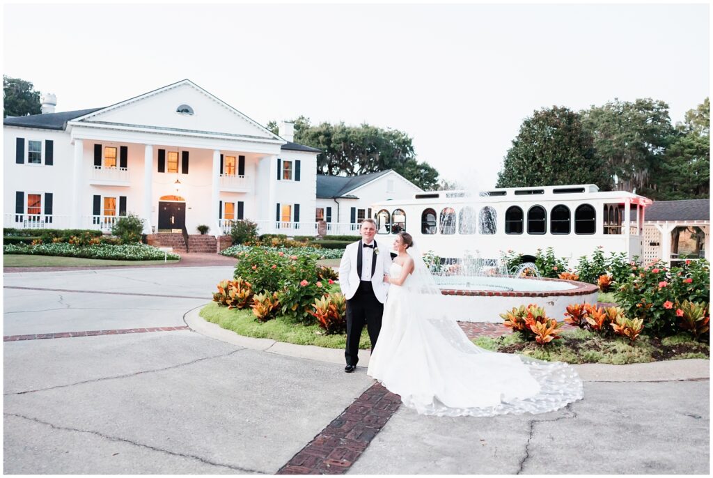 Romantic sunset photos at Heritage Club wedding Pawleys Island