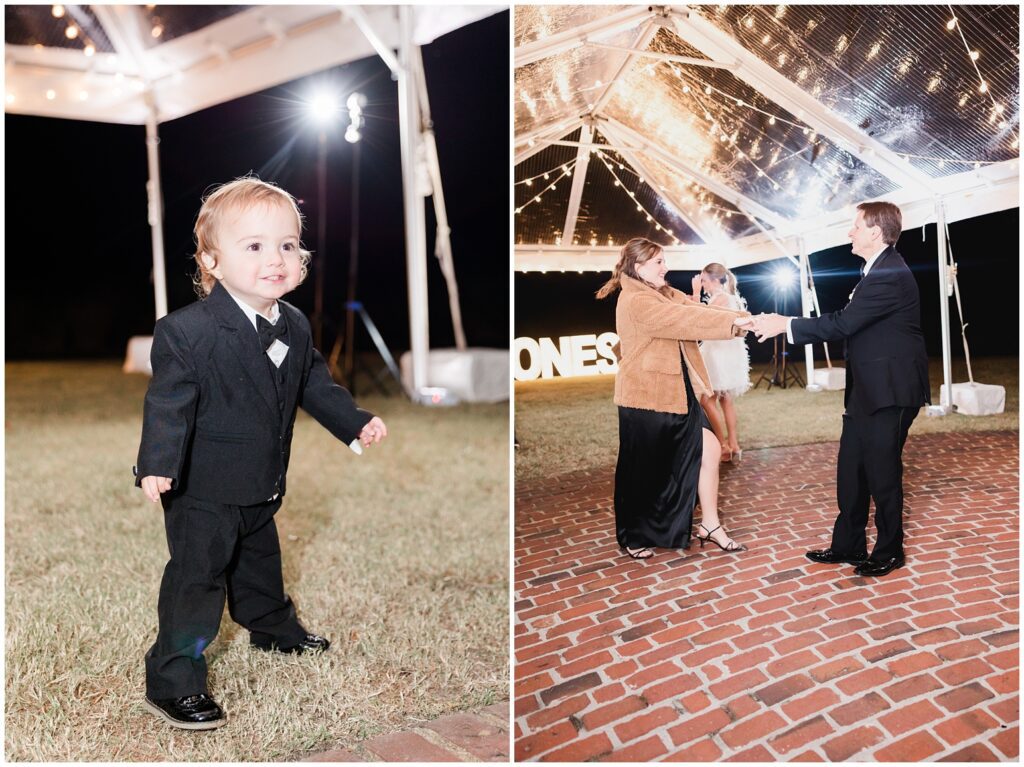 Southern wedding reception at The Heritage Club in Pawleys Island South Carolina