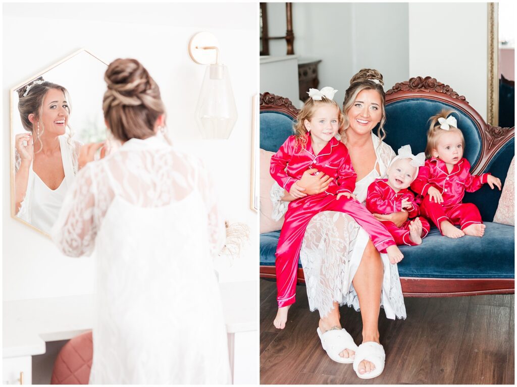 getting ready photos at the village house in Pawleys Island SC
