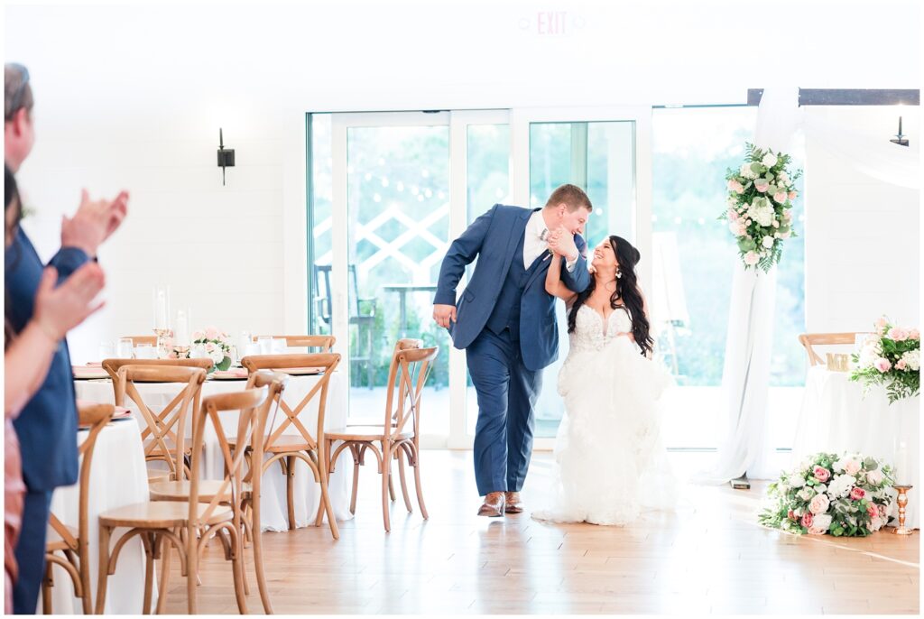 Wedding reception moments captured by Myrtle Beach photographer