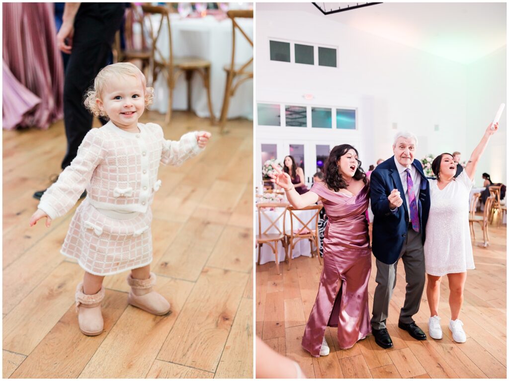 Reception details at White Oaks wedding venue near Myrtle Beach