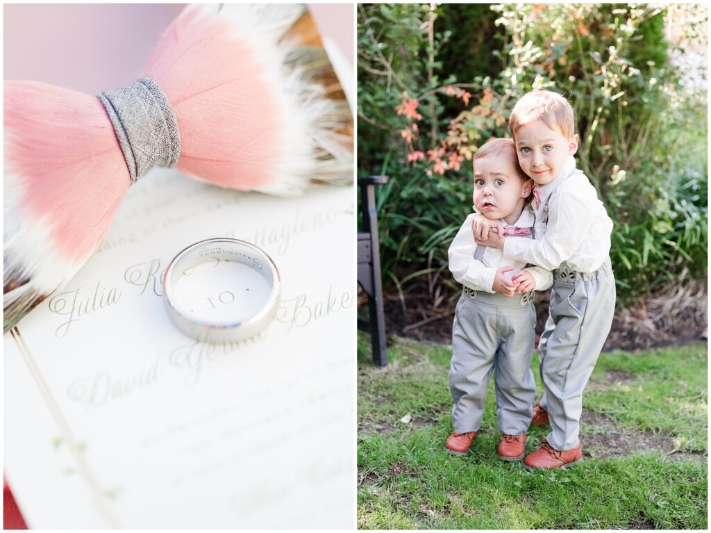 Ceremony moment at The Venue at White Oaks Farm photographed by Myrtle Beach photographer