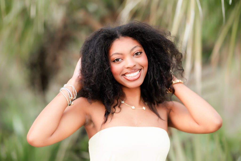 Bright and airy beach portraits at Myrtle Beach State Park by Hannah Ruth Photography 