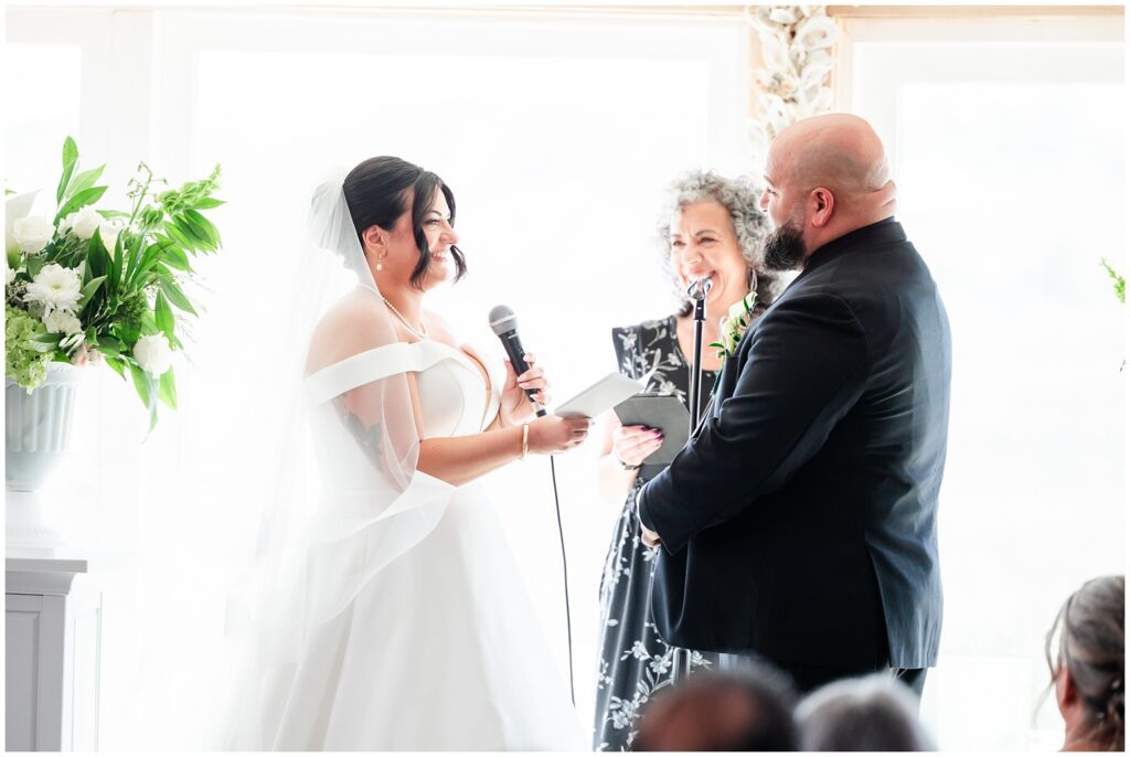 Bride and Groom at The Pawleys Island Chapel, Pawleys Island weddings 