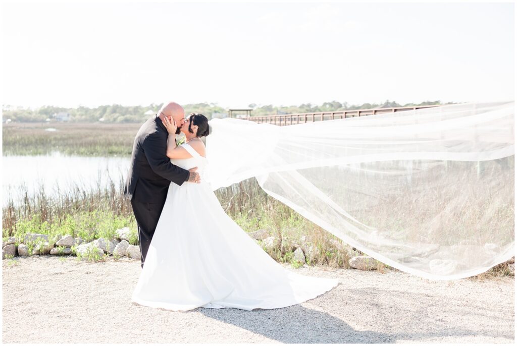 Bride and Groom wedding in Pawleys Island, SC
