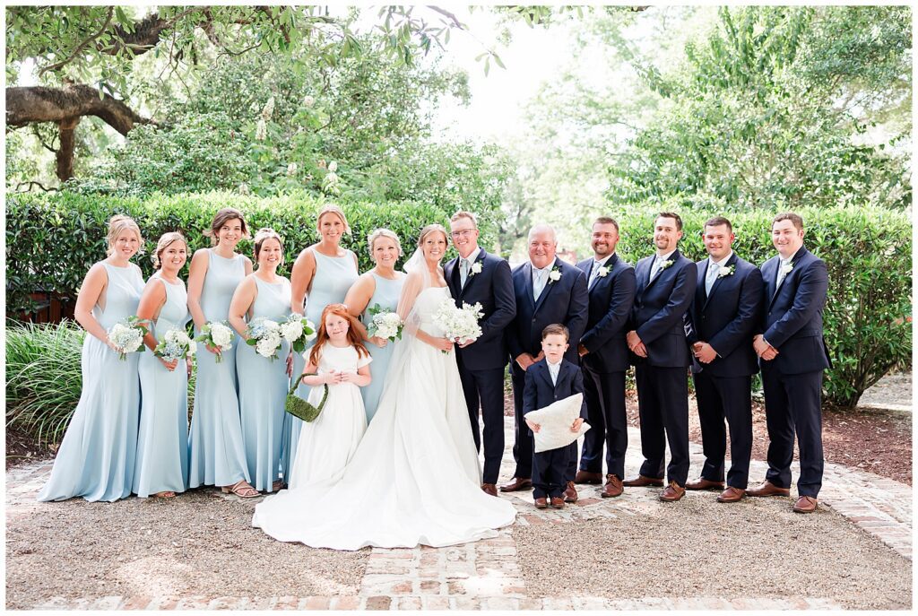 Bridal Party A Kaminski House Wedding, Georgetown, SC.