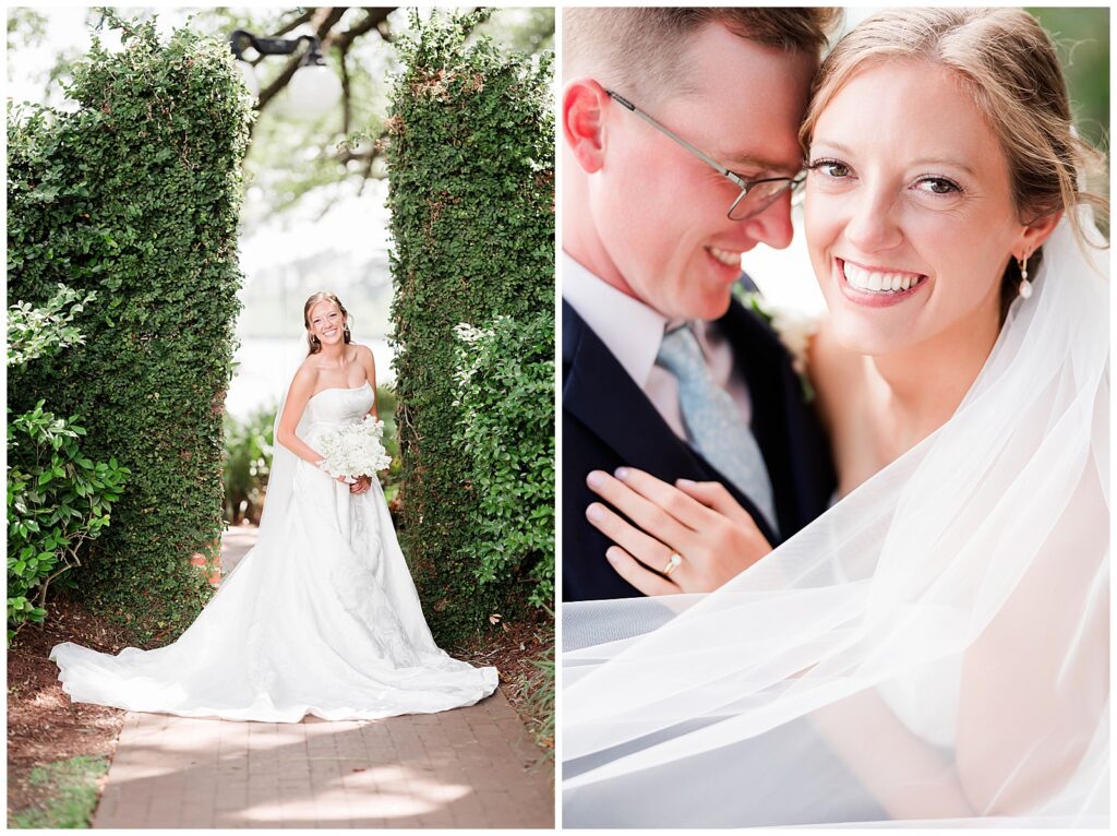 A Kaminski House Wedding, Georgetown, SC. Bride and groom photo ideas.