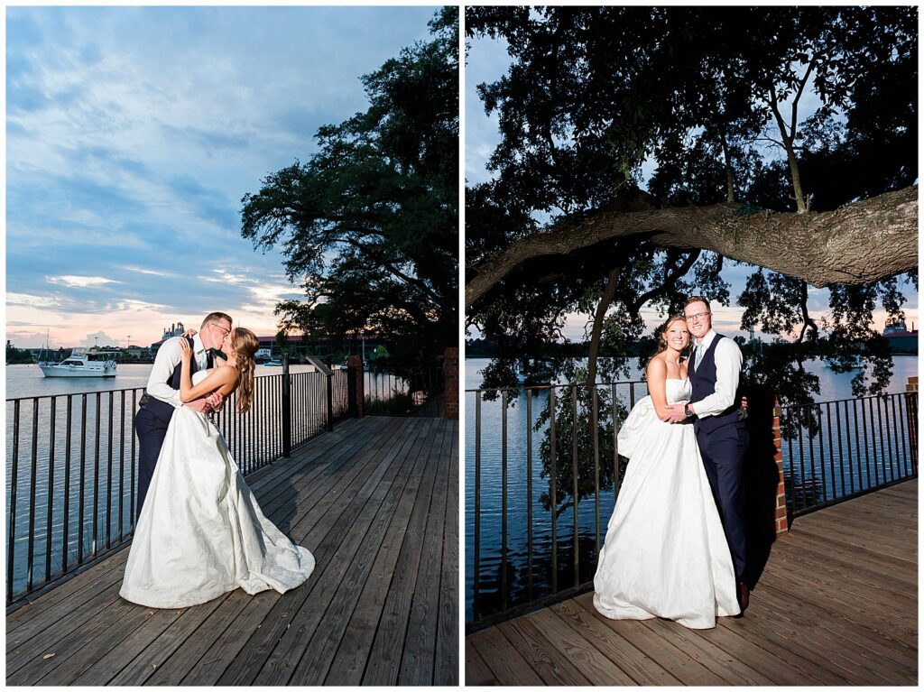 sunset photos on wedding day - Weddings in the south