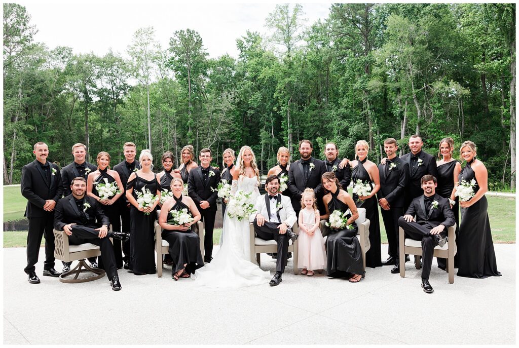 Groom and groomsmen before the ceremony at a Conway, SC wedding venue

